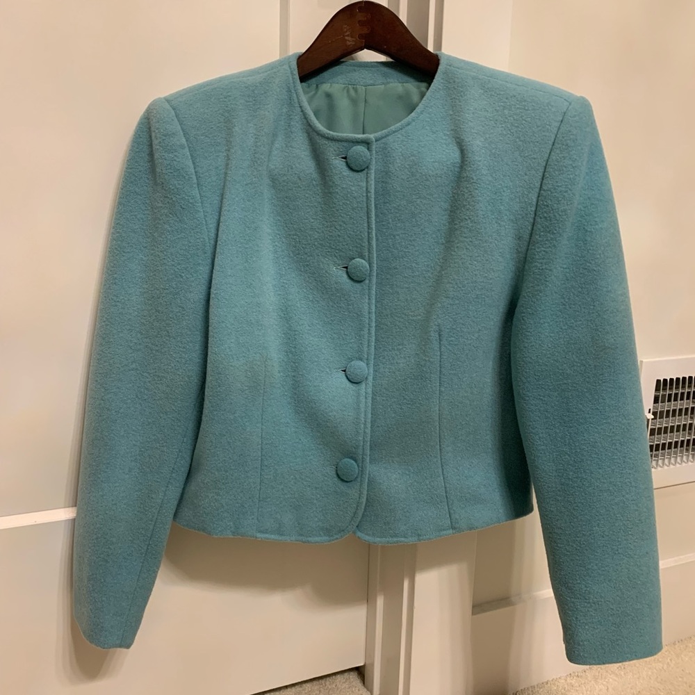 Light blue short jacket